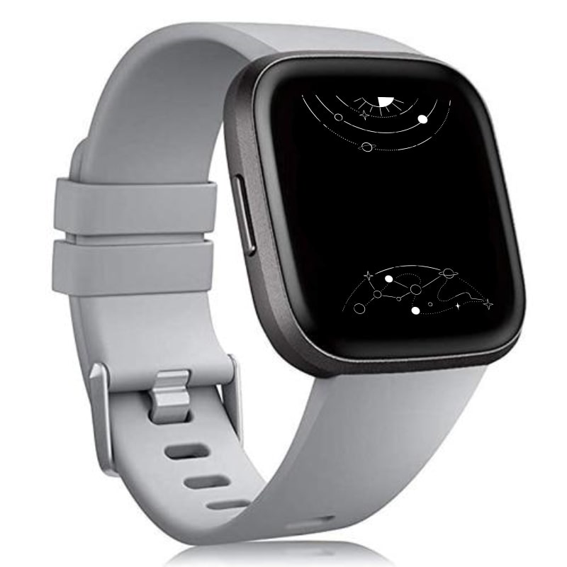 White fitbit versa strap hot sale