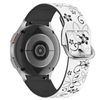 Bene Engraved Floral Silicone Galaxy Band - Astra Straps