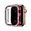 Indigeo Bling Diamond Tempered Glass Case For Apple Watch Series 10