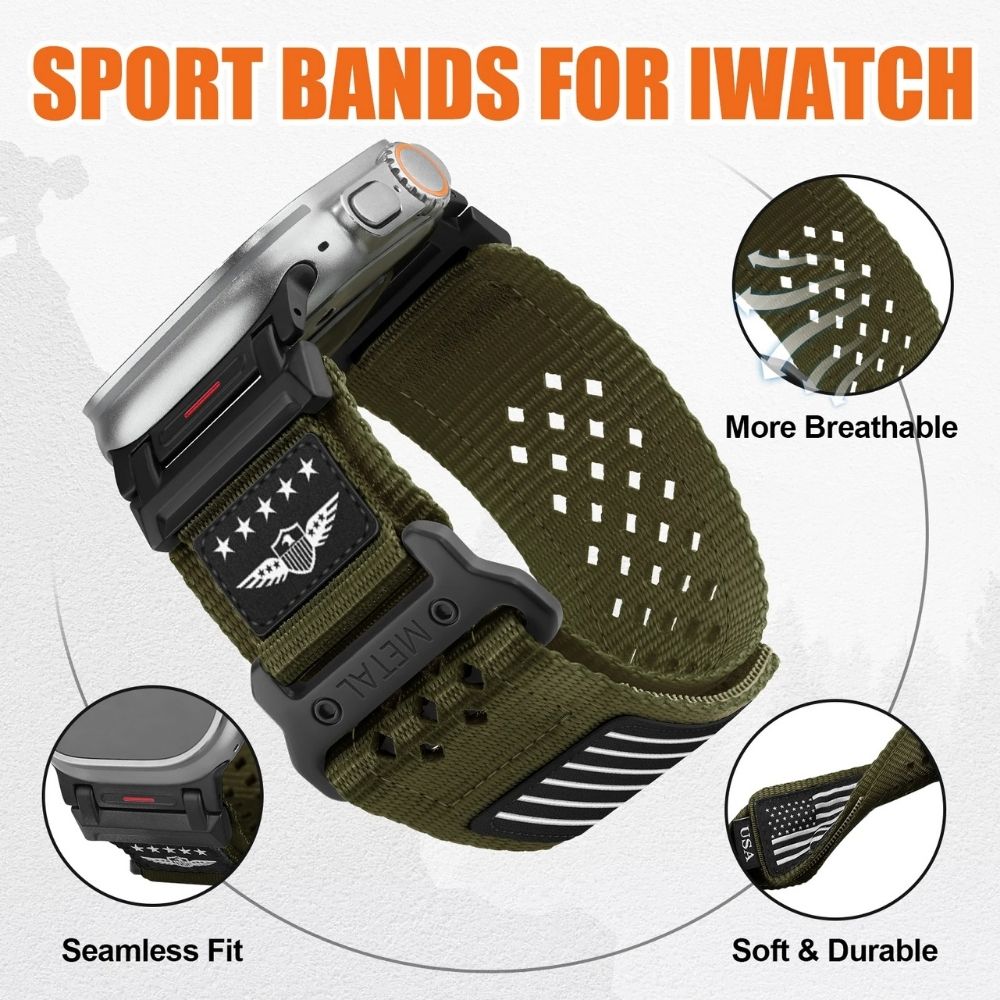 Rego Nylon Loop Sports Band