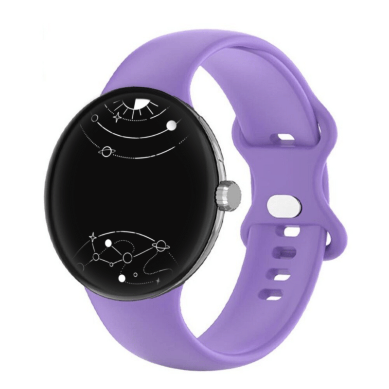 Amavi No Gap Silicone Sports Band For Google Pixel Active Watch - Astra Straps