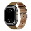 Fumi Genuine Leather Band With Metal Case - Astra Straps